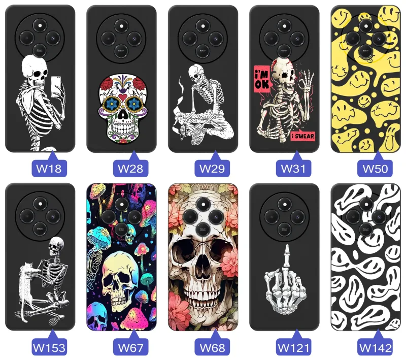 etui-do-xiaomi-redmi-14c-rozne-wzory-halloween-ze-szklem