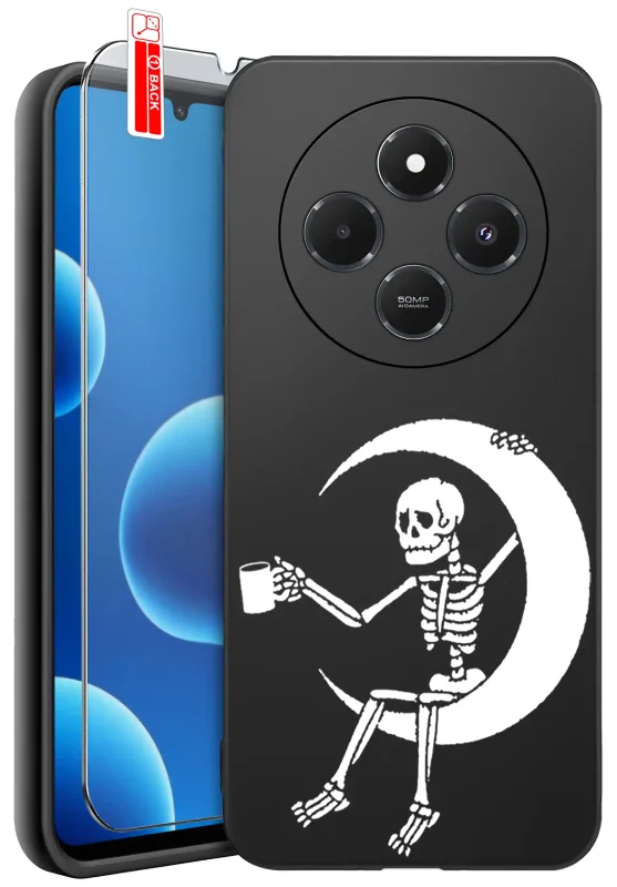 etui-do-xiaomi-redmi-14c-rozne-wzory-halloween-ze-szklem