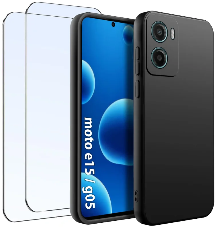 etui-do-motorola-moto-g05-e15-czarne-matowe-z-zestawem-2-szkiel