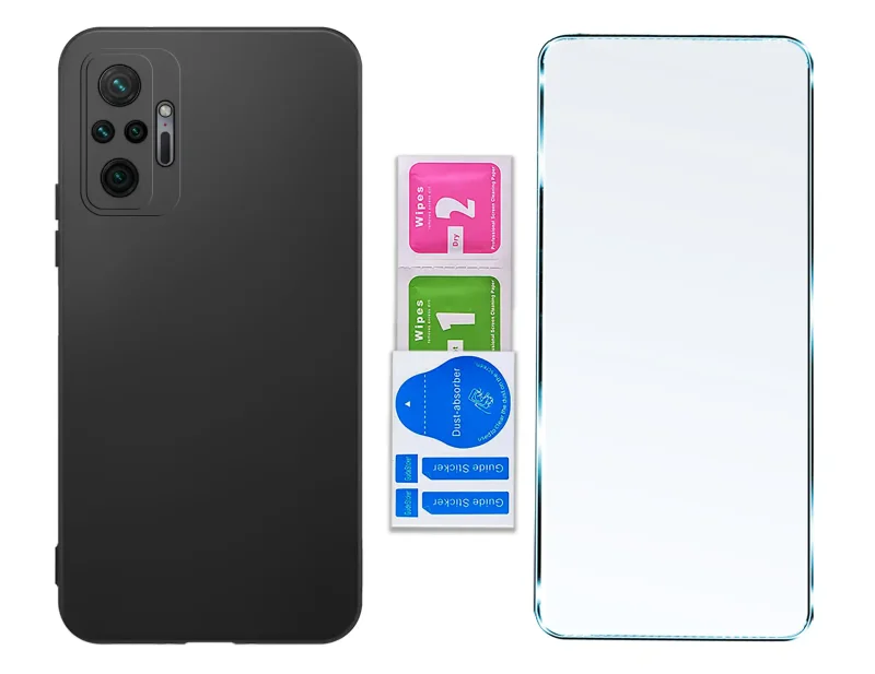 etui-do-xiaomi-redmi-note-10-pro-czarne-matowe-z-zestawem-2-szkiel
