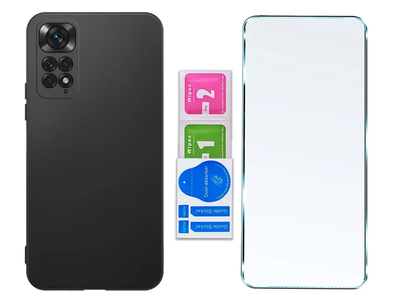 etui-do-xiaomi-redmi-note-11-11s-czarne-matowe-z-zestawem-2-szkiel