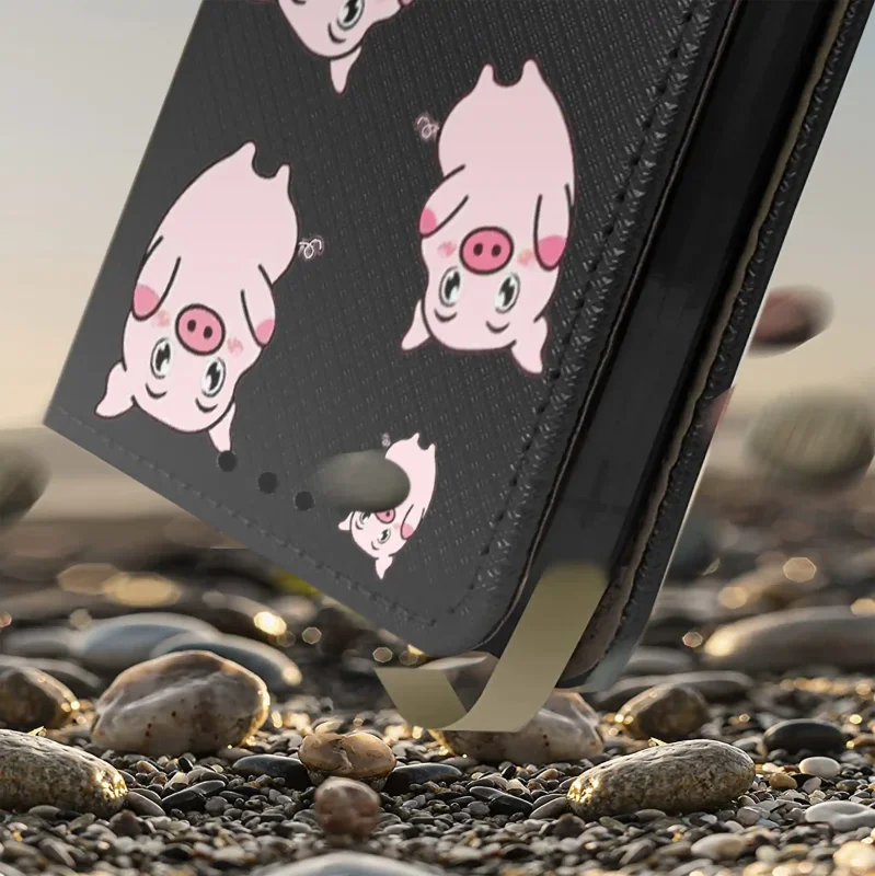 etui-do-xiaomi-redmi-15-4g-5g-zamykane-malowane-wzor-zwierzeta-ze-szklem