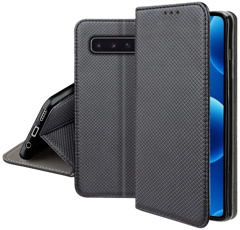 etui-do-samsung-galaxy-s10-czarne-zamykane