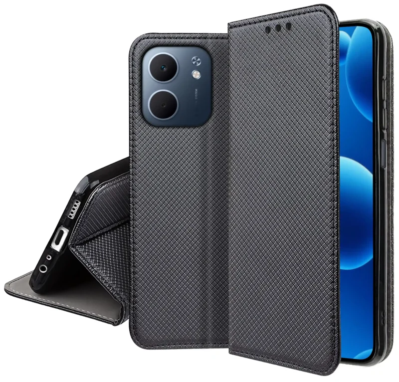 etui-do-oppo-a5x-czarne-zamykane-ze-szklem