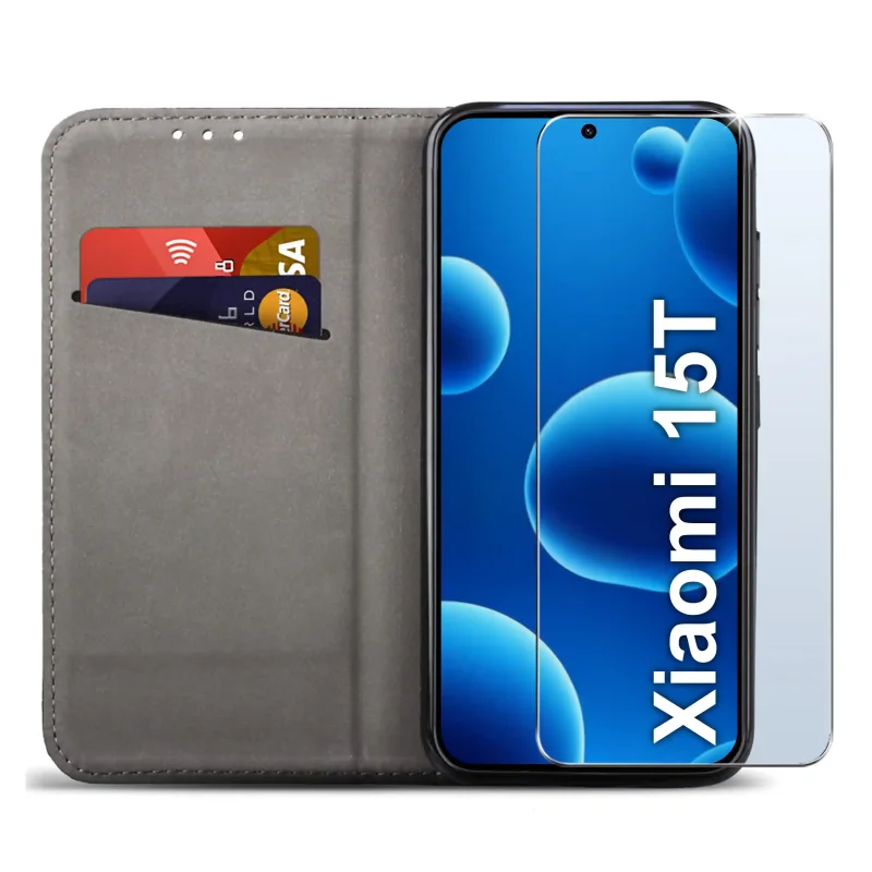 etui-do-xiaomi-15t-5g-czarne-zamykane-ze-szklem