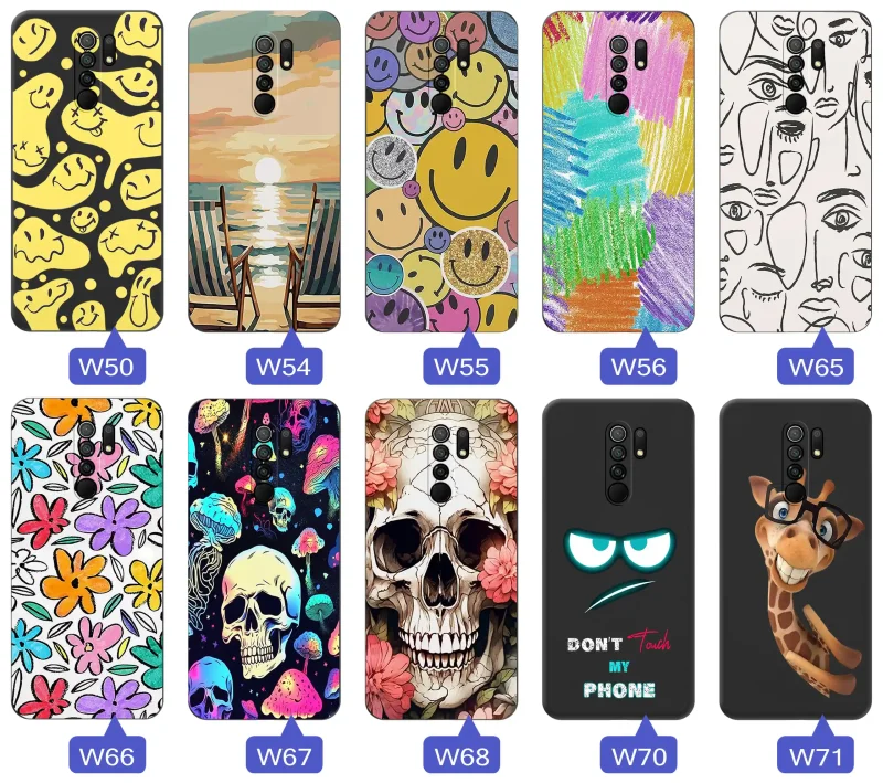 etui-do-xiaomi-redmi-9-rozne-wzory-fajne-ze-szklem
