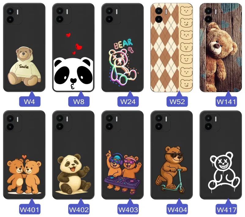 etui-do-xiaomi-redmi-a1-a2-rozne-wzory-z-misiem-ze-szklem