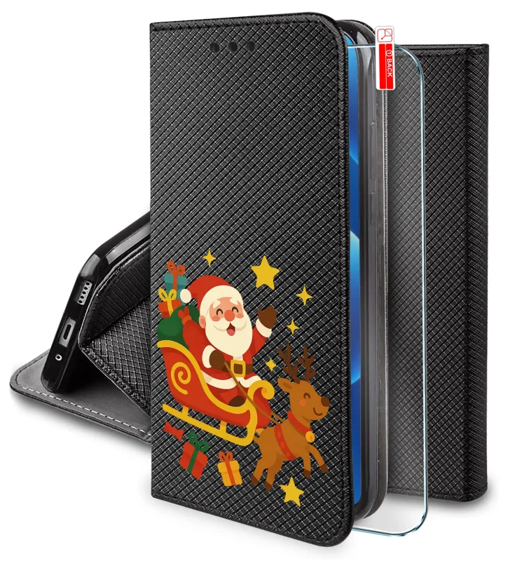 etui-do-xiaomi-redmi-a3-4g-zamykane-z-wzorami-swiatecznymi-ze-szklem