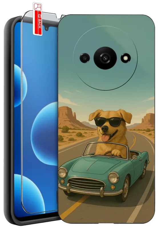 etui-do-xiaomi-redmi-a3-malowane-rozne-wzory-z-psem-ze-szklem