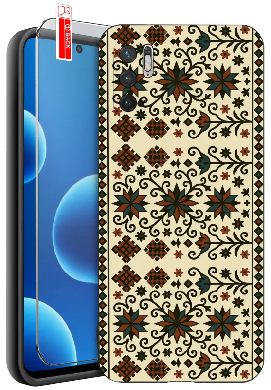 etui-do-xiaomi-redmi-note-10-5g-rozne-wzory-ludowe-ze-szklem