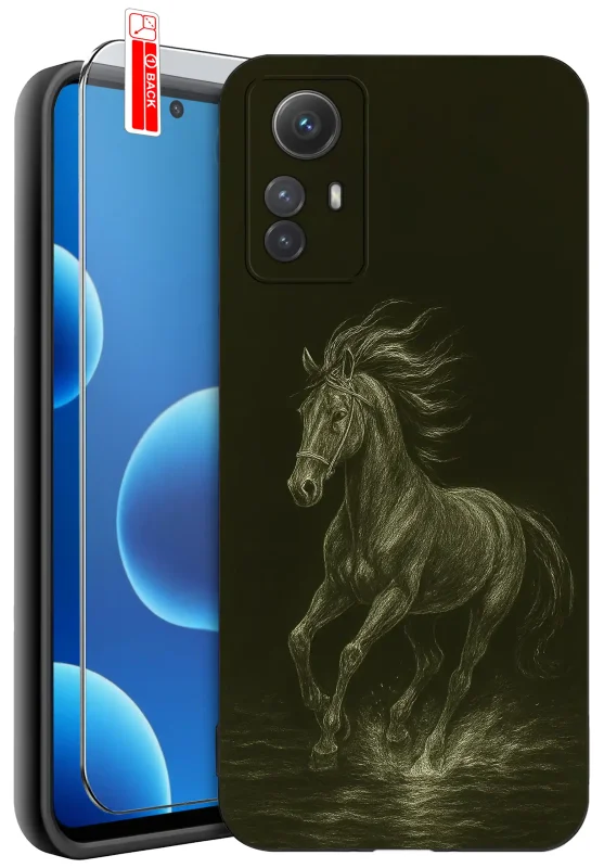 etui-do-xiaomi-redmi-note-12s-rozne-wzory-z-koniem-ze-szklem