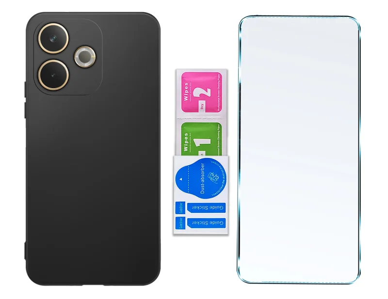 etui-do-oppo-a5-pro-5g-czarne-matowe-ze-szklem
