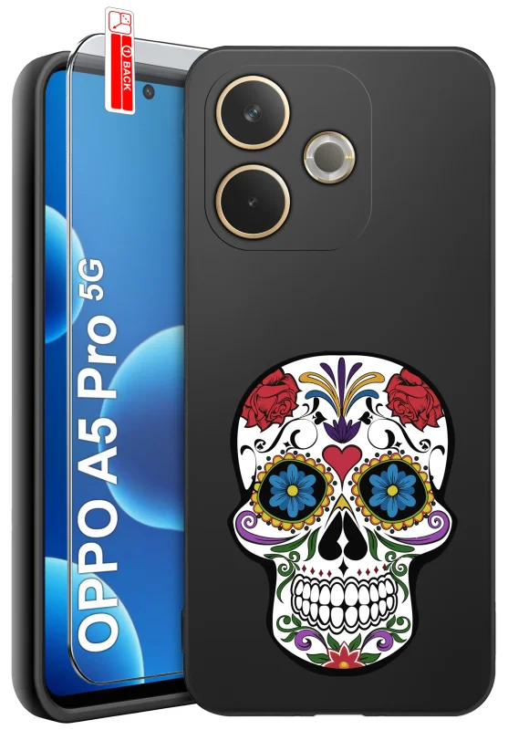 etui-do-oppo-a5-pro-5g-rozne-wzory-halloween-ze-szklem