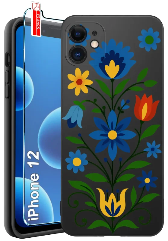 etui-do-iphone-12-rozne-wzory-ludowe-ze-szklem