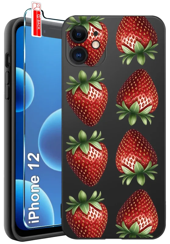 etui-do-iphone-12-rozne-wzory-z-owocami-ze-szklem