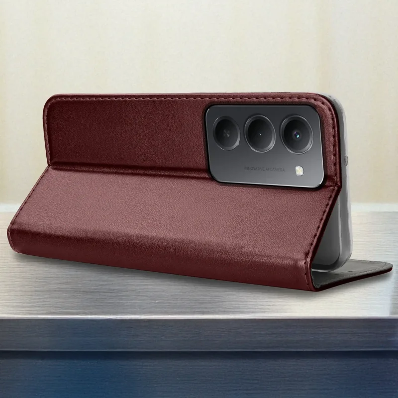 etui-do-xiaomi-redmi-15-4g-5g-burgundowe-magnetyczne-zamykane-ze-szklem