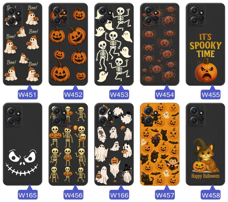 etui-do-xiaomi-redmi-note-12-4g-malowane-rozne-wzory-halloween-ze-szklem