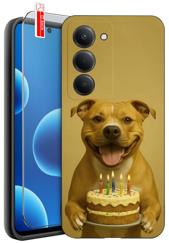 etui-do-xiaomi-redmi-15-4g-5g-rozne-wzory-z-psem-ze-szklem