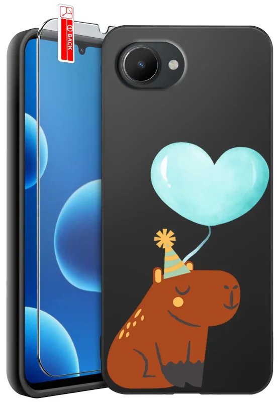 etui-do-realme-c30-rozne-wzory-z-kapibara-ze-szklem