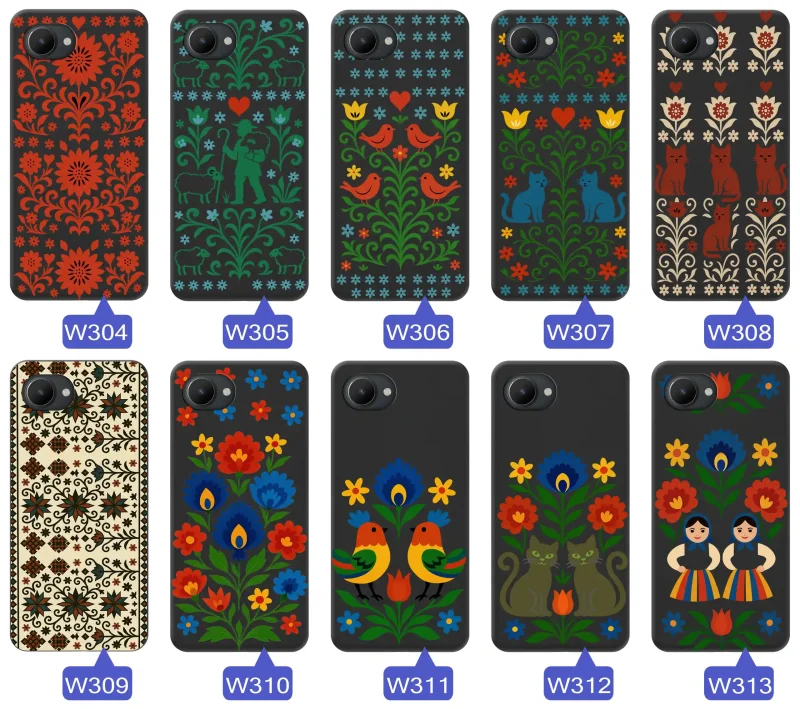 etui-do-realme-c30-rozne-wzory-ludowe-ze-szklem