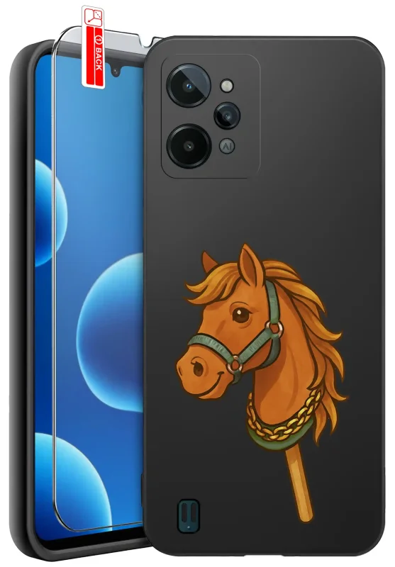 etui-do-realme-c31-rozne-wzory-z-koniem-ze-szklem