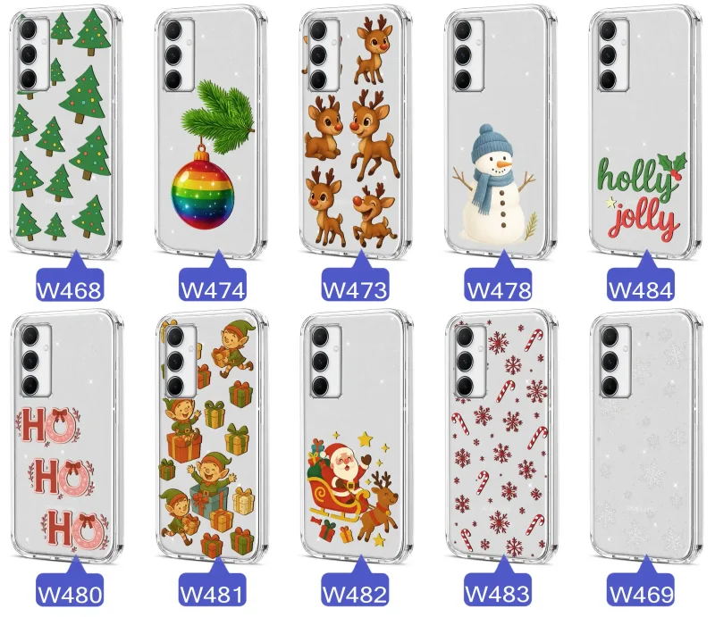 etui-do-samsung-galaxy-m34-5g-przezroczyste-brokatowe-z-wzorami-swiatecznymi-ze-szklem