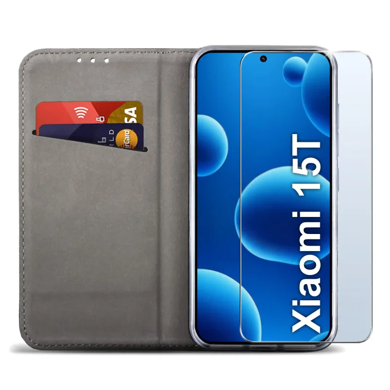 etui-do-xiaomi-15t-5g-zlote-zamykane-ze-szklem