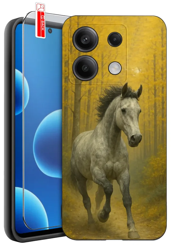 etui-do-xiaomi-redmi-note-14s-rozne-wzory-z-koniem-ze-szklem