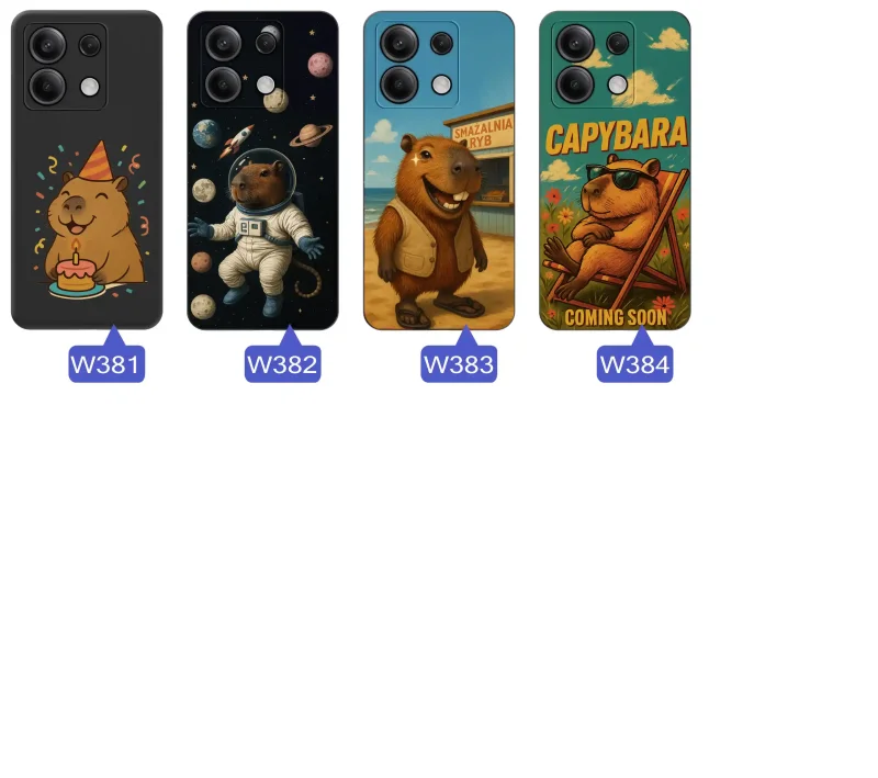 etui-do-xiaomi-redmi-note-14s-rozne-wzory-z-kapibara-ze-szklem