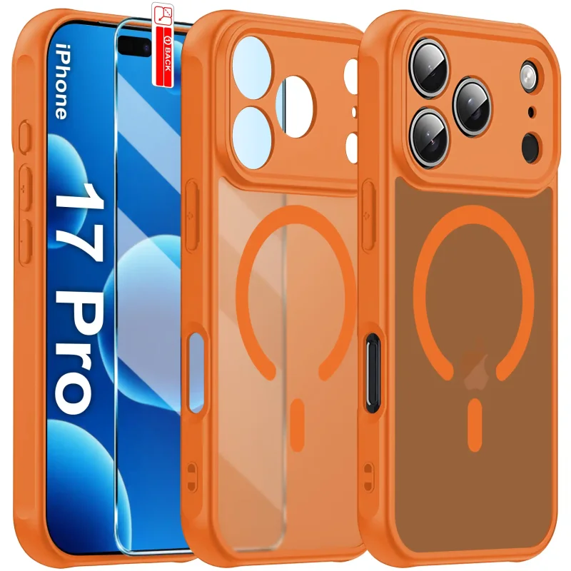 etui-do-iphone-17-pro-max-magsafe-matt-pomaranczowe-ze-szklem