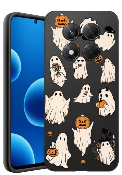 Etui do Xiaomi Redmi Note 14 Pro 5G malowane różne wzory halloween