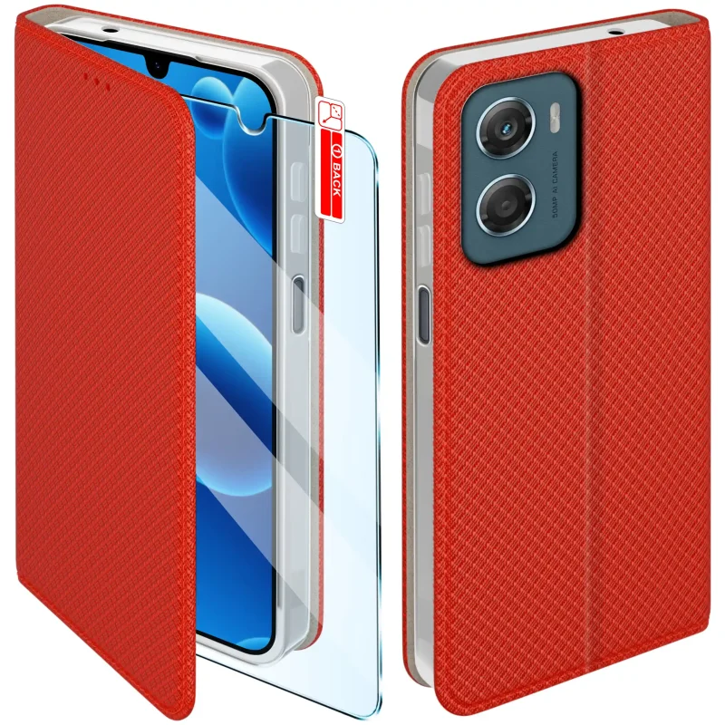 etui-do-motorola-moto-g06-g06-power-czerwone-zamykane-ze-szklem