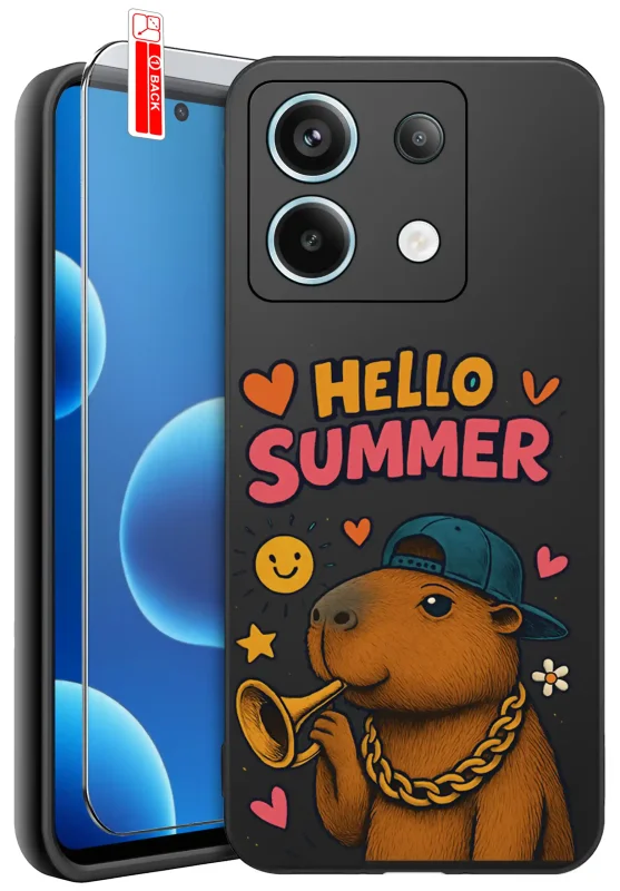 etui-do-xiaomi-redmi-note-13-pro-4g-rozne-wzory-z-kapibara-ze-szklem