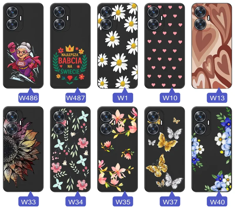 etui-do-realme-c55-z-roznymi-wzorami-dla-babci-ze-szklem