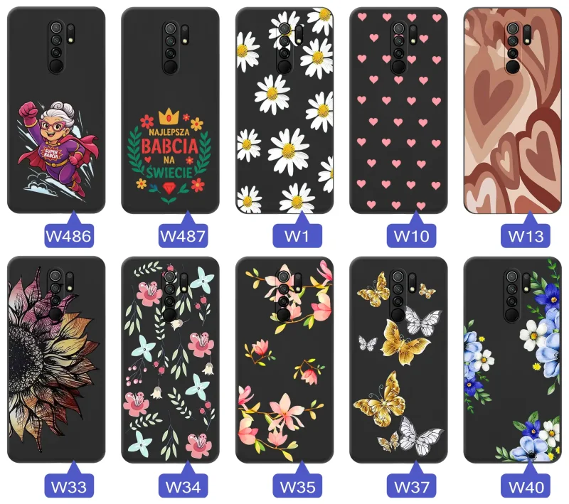 etui-do-xiaomi-redmi-9-z-roznymi-wzorami-dla-babci-ze-szklem