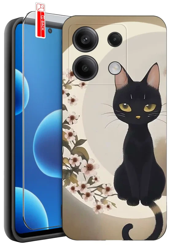 etui-do-xiaomi-redmi-note-14s-z-roznymi-wzorami-dla-babci-ze-szklem