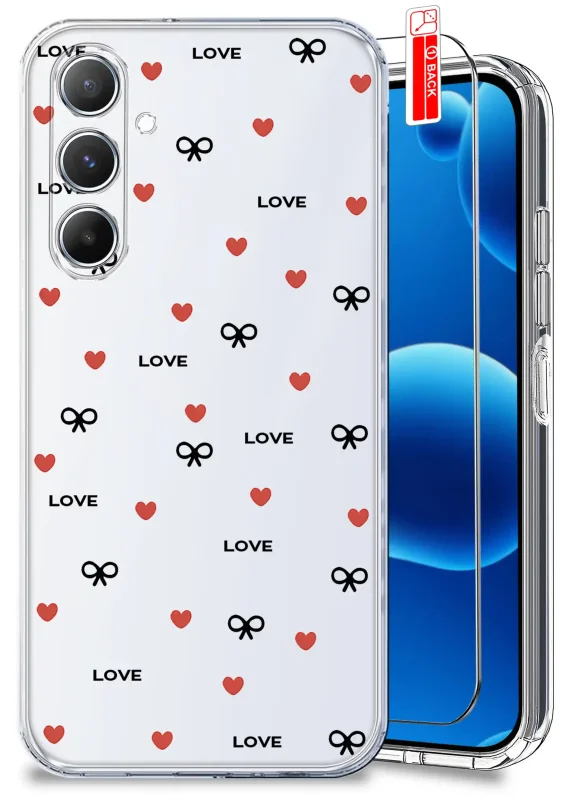 etui-do-samsung-galaxy-a14-5g-przezroczyste-rozne-wzory-walentynkowe-ze-szklem