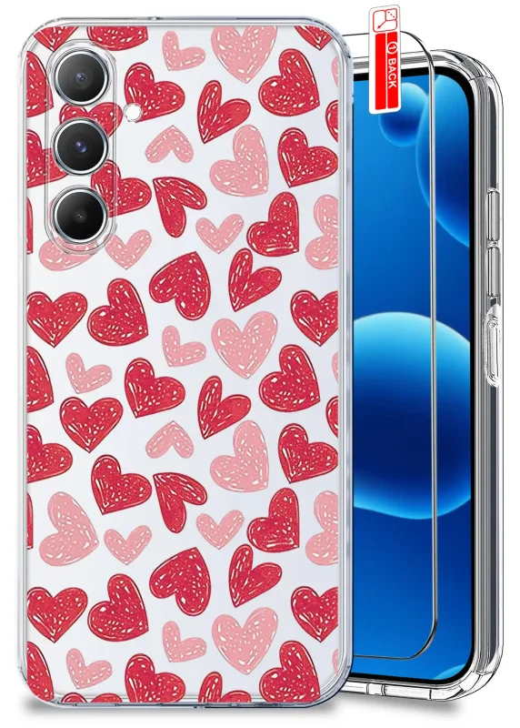 etui-do-samsung-galaxy-a34-przezroczyste-rozne-wzory-walentynkowe-ze-szklem
