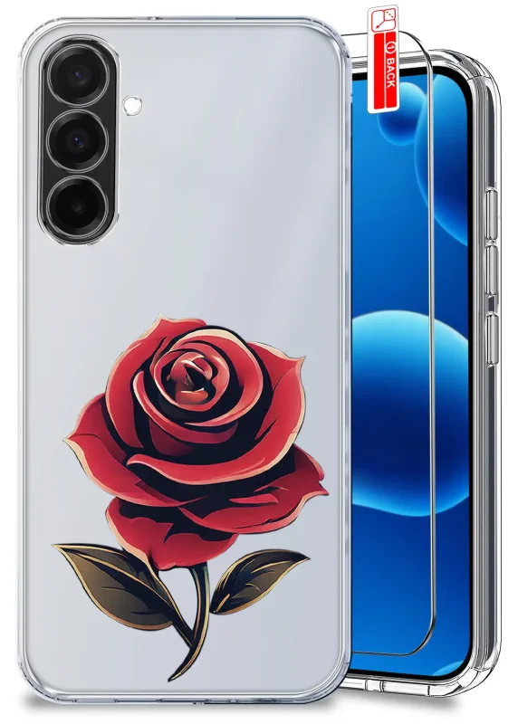 etui-do-samsung-galaxy-a56-5g-przezroczyste-rozne-wzory-walentynkowe-ze-szklem