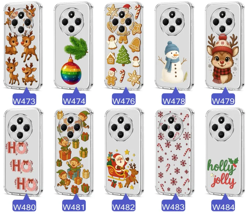 Motywy świąteczne i zimowe na etui do Xiaomi Redmi 14C