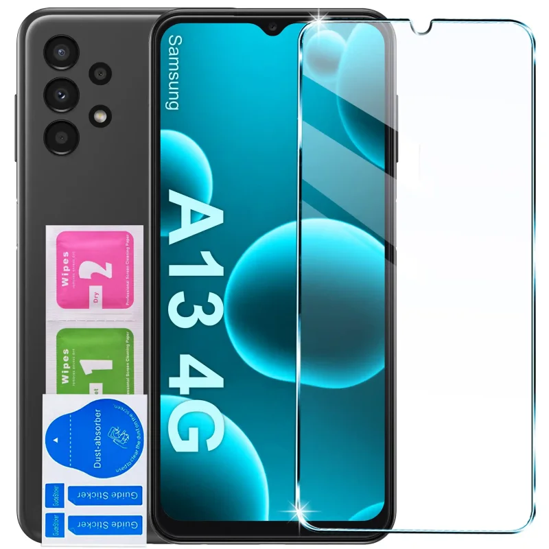 Szkło hartowane do Samsung Galaxy A13 4G z akcesoriami do montażu
