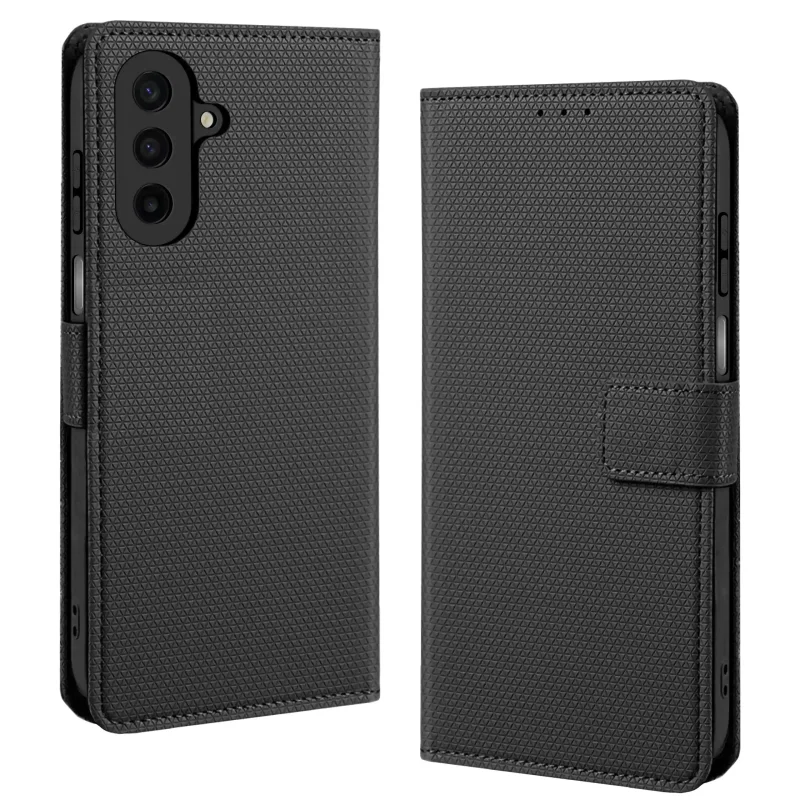 Etui do Samsung Galaxy A17 5G / A26 5G z klapką z zapięciem w kolorze czarnym