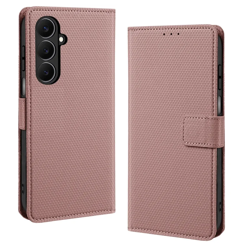 Etui do Samsung Galaxy A16 5G z klapką z zapięciem w kolorze różowym