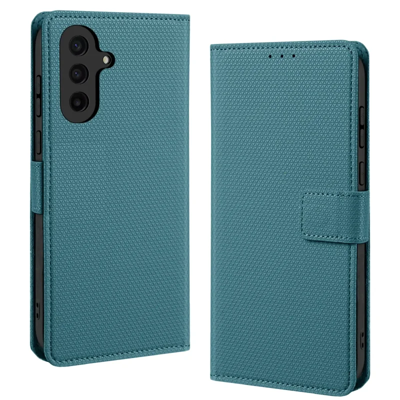 Etui do Samsung Galaxy A36 5G / A37 5G / A56 5G z klapką z zapięciem w kolorze niebieskim