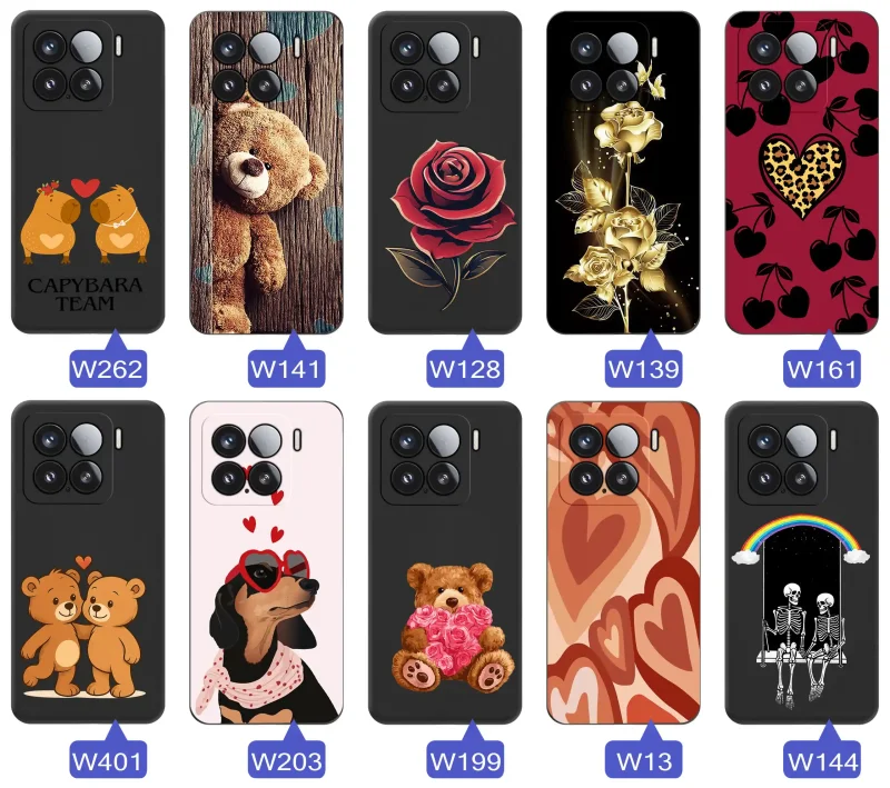 Walentynkowe wzory na case do Xiaomi 15 - różne motywy romantyczne