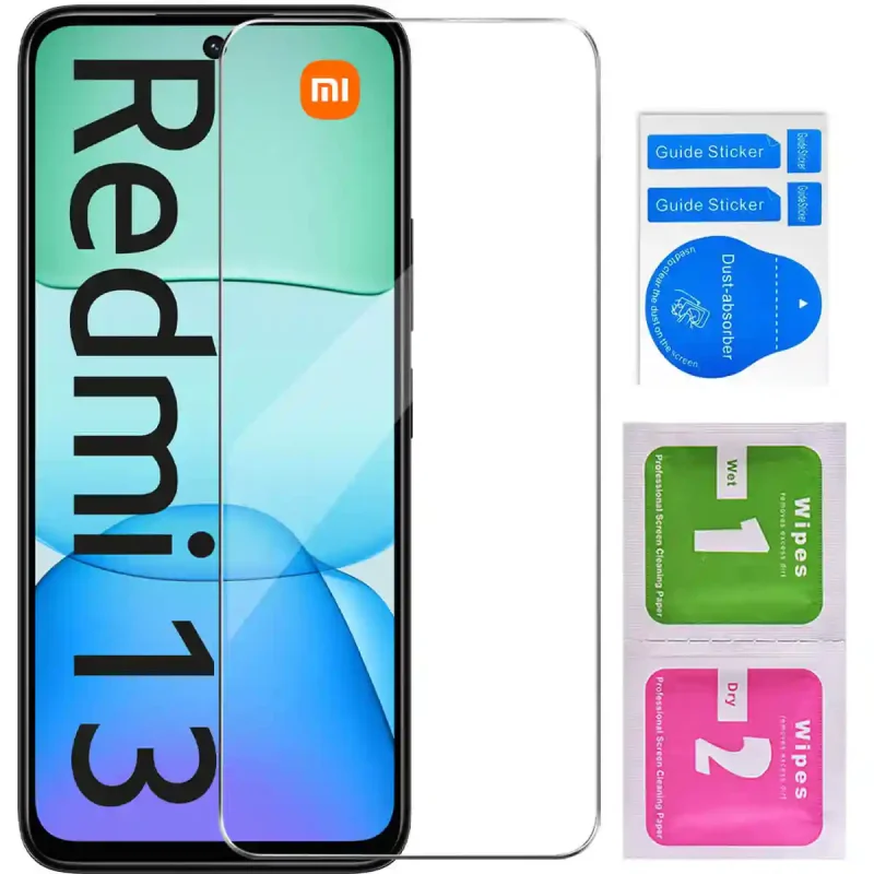 Szkło hartowane do Xiaomi Redmi 13 4G z zestawem do montażu