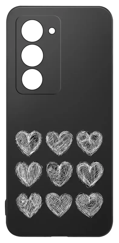 Walentynkowy case do Xiaomi Redmi 15 4G / 5G z sercami