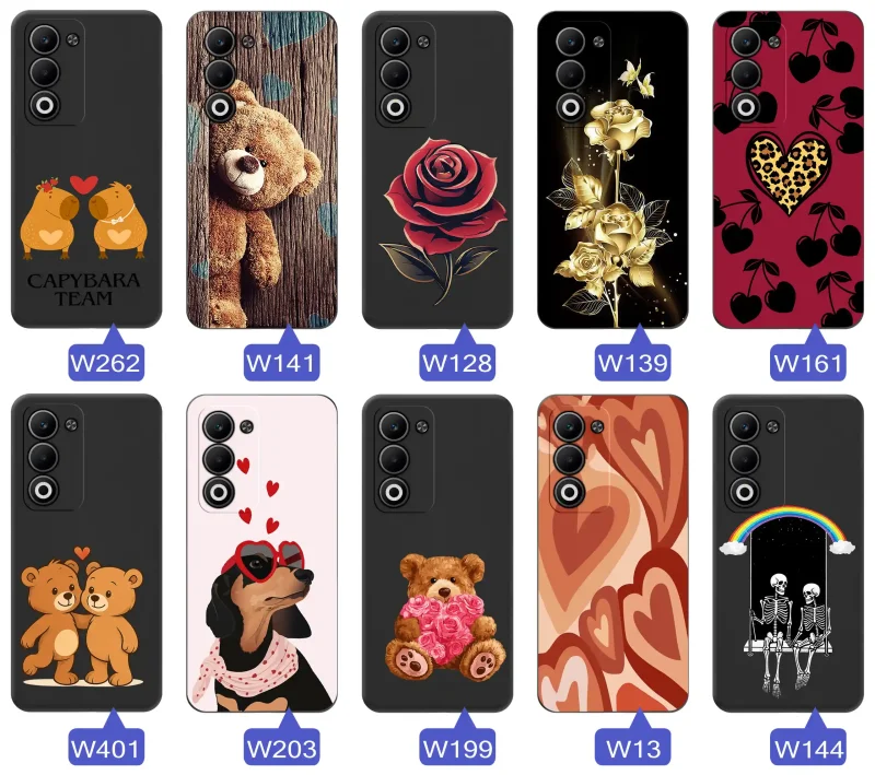 Różne wzory do Oppo A5 4G / A5 5G – motywy inspirowane miłością