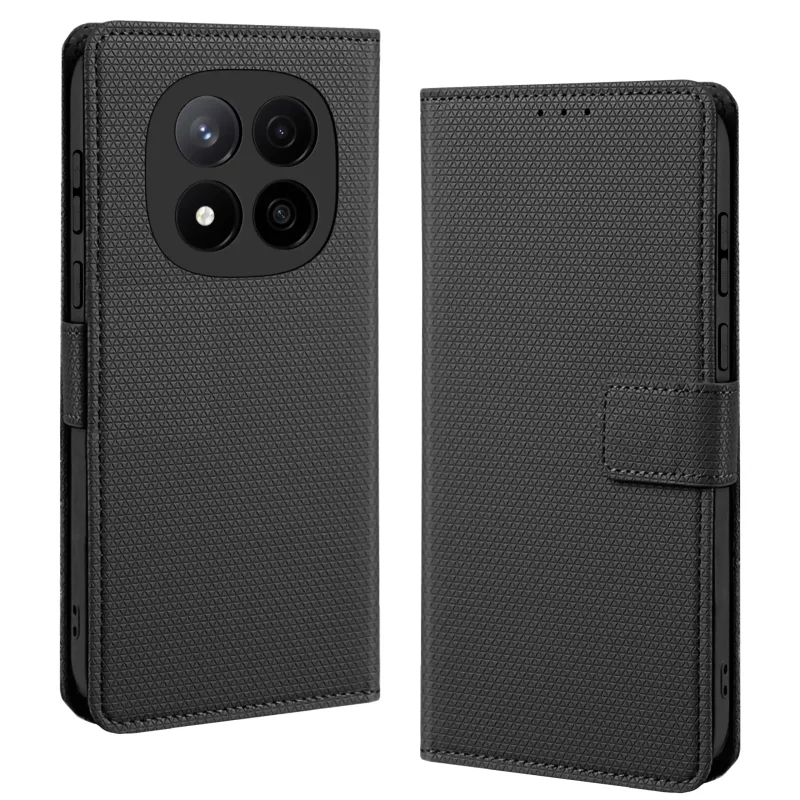 Etui do Xiaomi Redmi Note 14 Pro+ Plus 5G z klapką z zapięciem w kolorze czarnym