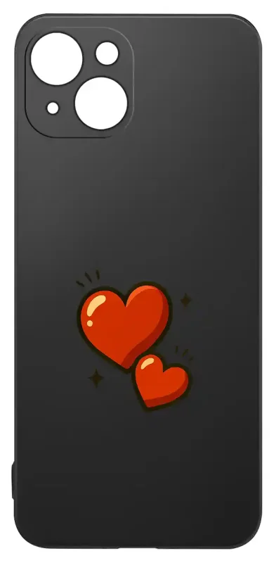 Walentynkowy case do iPhone 15 z sercem